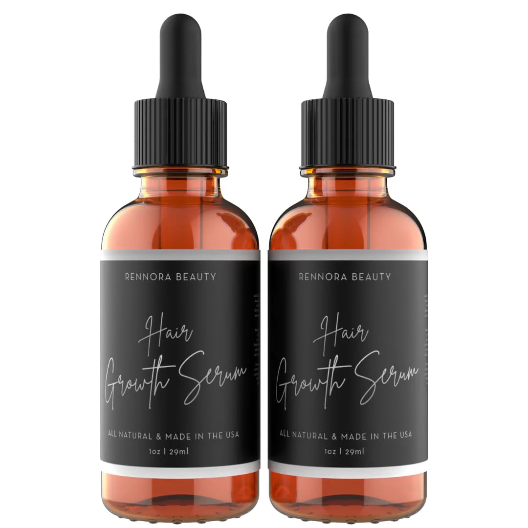 Rennora Beauty front packaging showing two-bottle 60-day supply, clear benefits