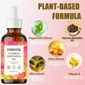 Renovia on bathroom vanity staged for daily skincare routine benefits