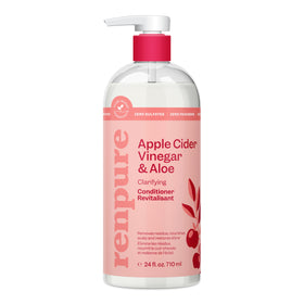 RENPURE bottle front view showing label and clarifying benefits