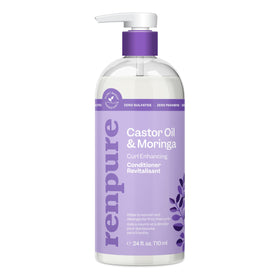RENPURE front packaging showing the curl-enhancing conditioner and benefits