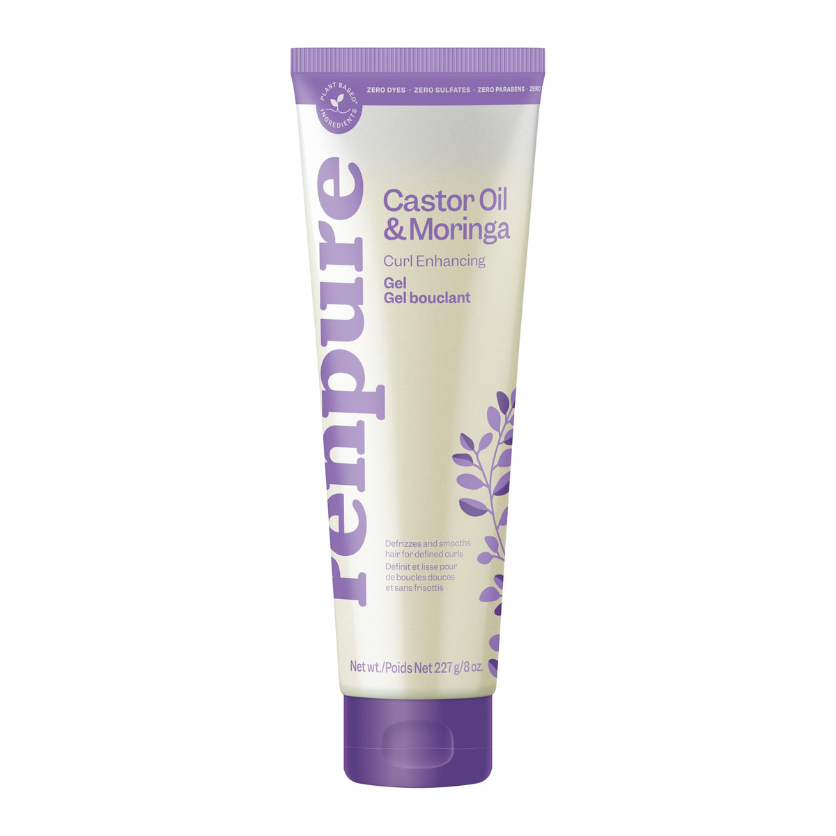 Renpure front packaging showing product and defined curls benefit