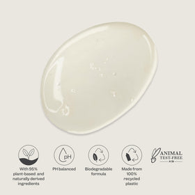 Renpure product label highlighting recyclable packaging and cleaner ingredients