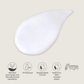 RENPURE 24 fl oz bottle held in hand to show size and recyclable packaging