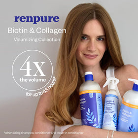 Renpure spray mist close-up dispersing lightweight conditioning benefits