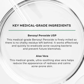 Replenix gel texture close-up showing smooth consistency and gentle exfoliating action