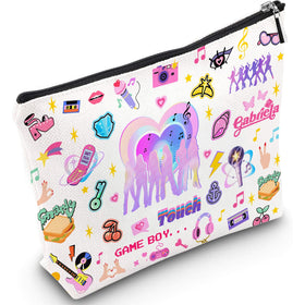 Repnalm Katsyee front pouch showing vibrant double-sided print and fan-style design for visibility