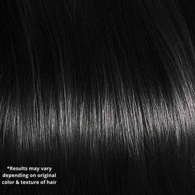 Reshma Beauty finished hair lifestyle shot showing glossy, fuller-looking black color