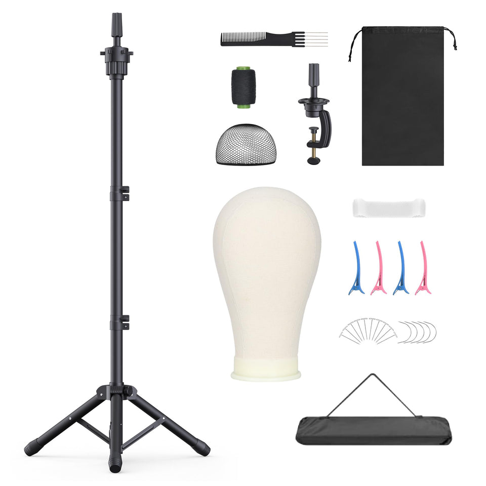 Retbtnm front view of full stand and 22-inch head showing stability and easy setup