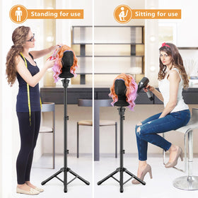 Retbtnm styling in use in salon demonstrating hands-on cutting practice
