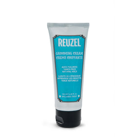 REUZEL grooming cream front packaging showing size and label benefits