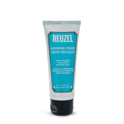 REUZEL grooming cream front packaging showing size and label benefits