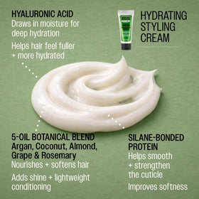 REUZEL cream on hand demonstrating easy spreadability and low-residue finish