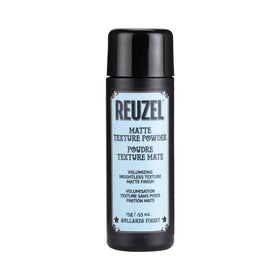 REUZEL front packaging showing compact powder and brand clarity for travel convenience