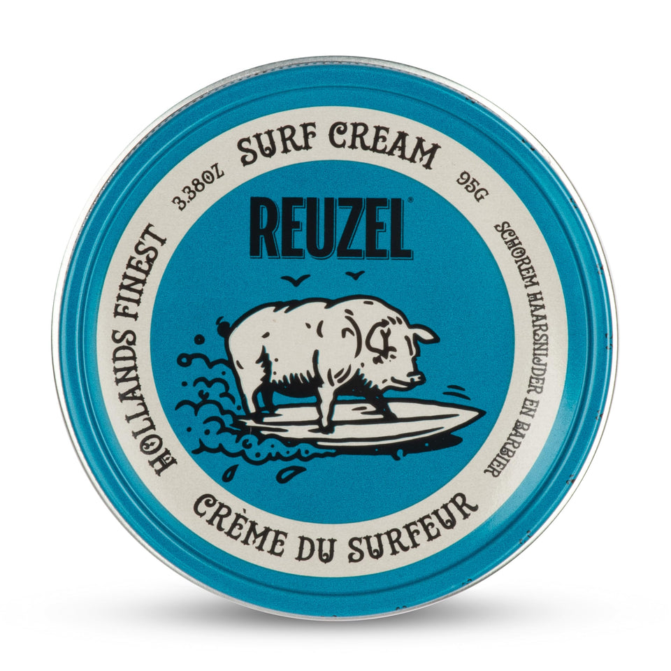REUZEL jar front view showing brand and compact 3.38 oz packaging benefit