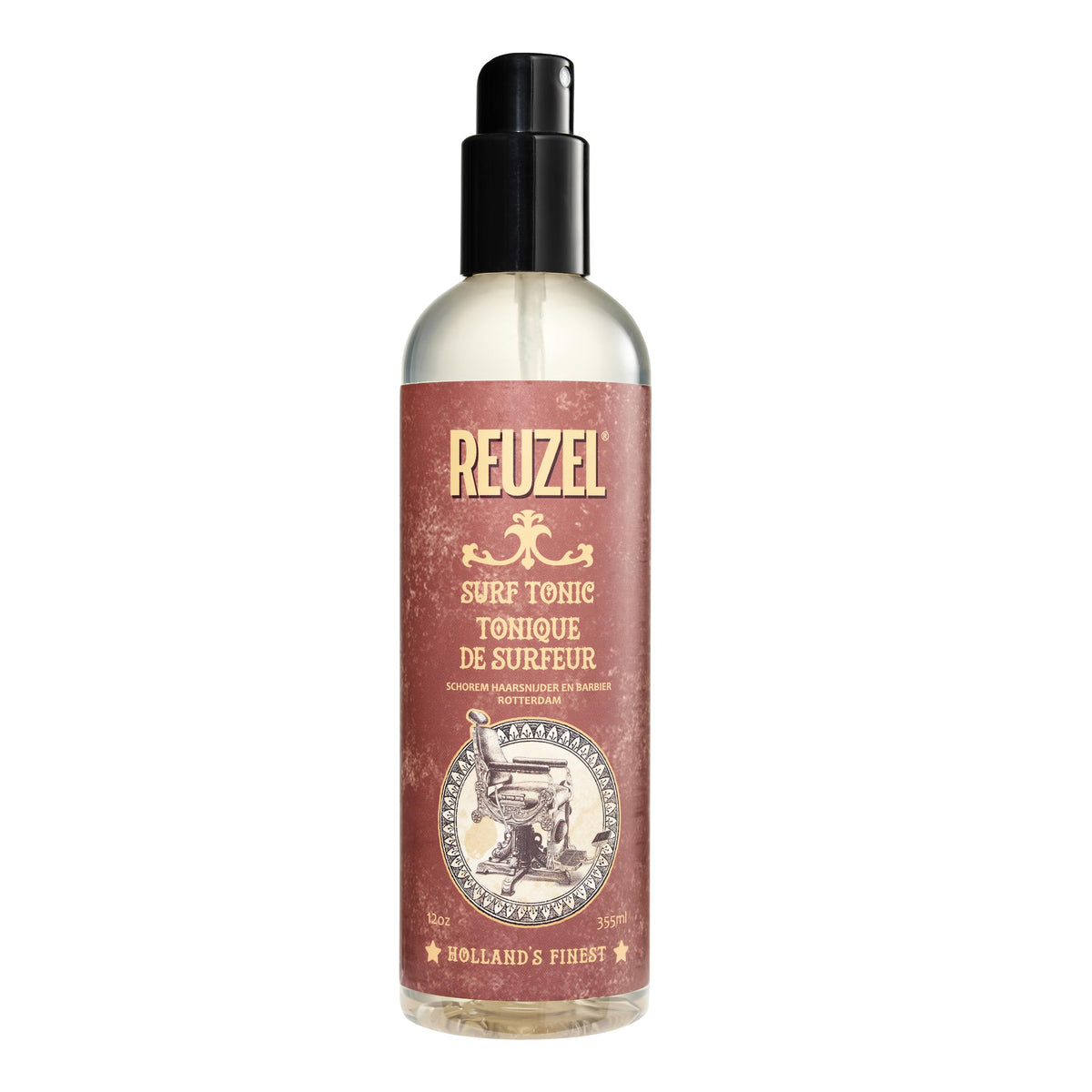 REUZEL front bottle shot showing label and 12oz size for easy identification
