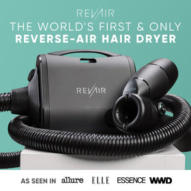 REVAIR in a bathroom lifestyle setting for salon-like results at home