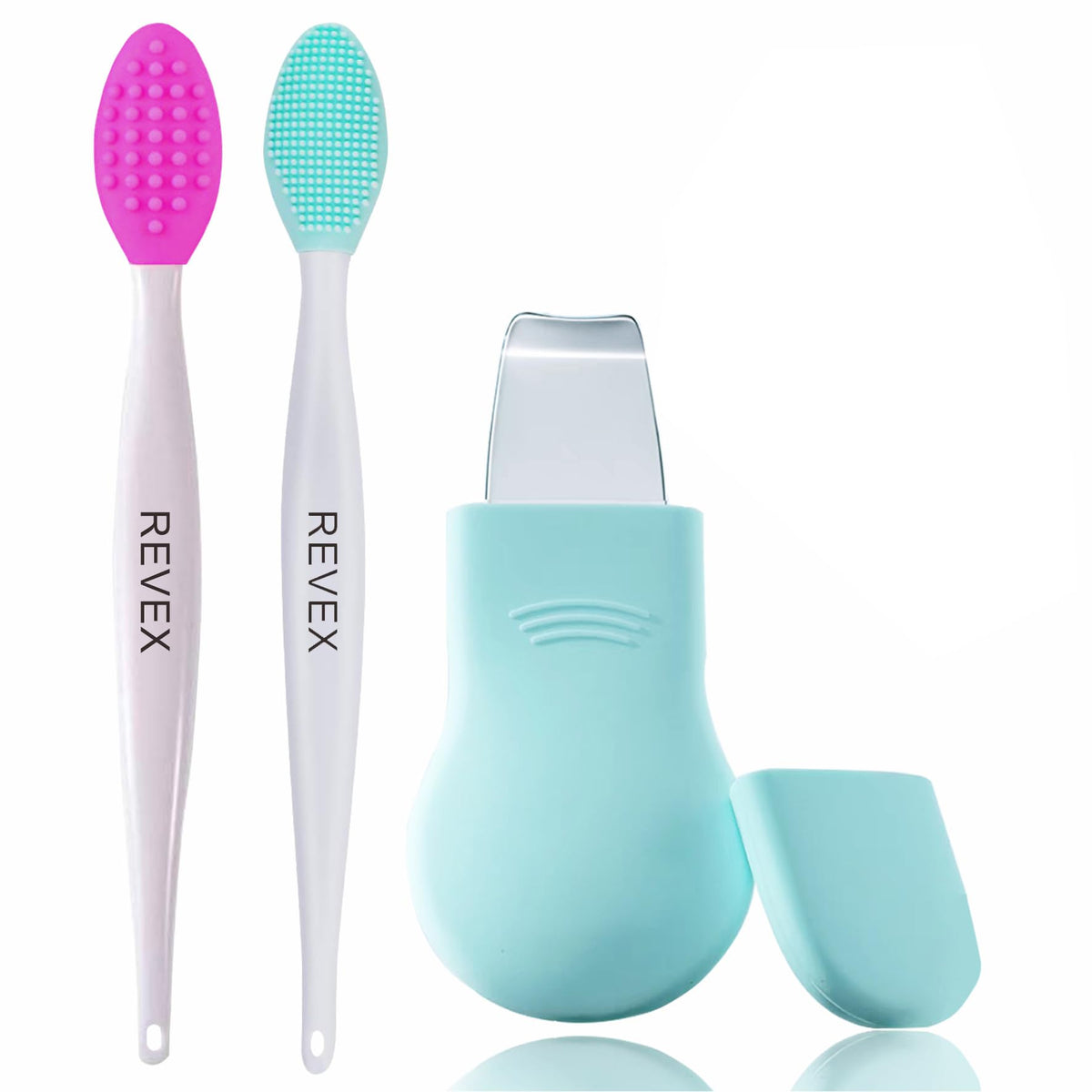 REVEX front view of two-piece kit showing compact packaging and portability benefit