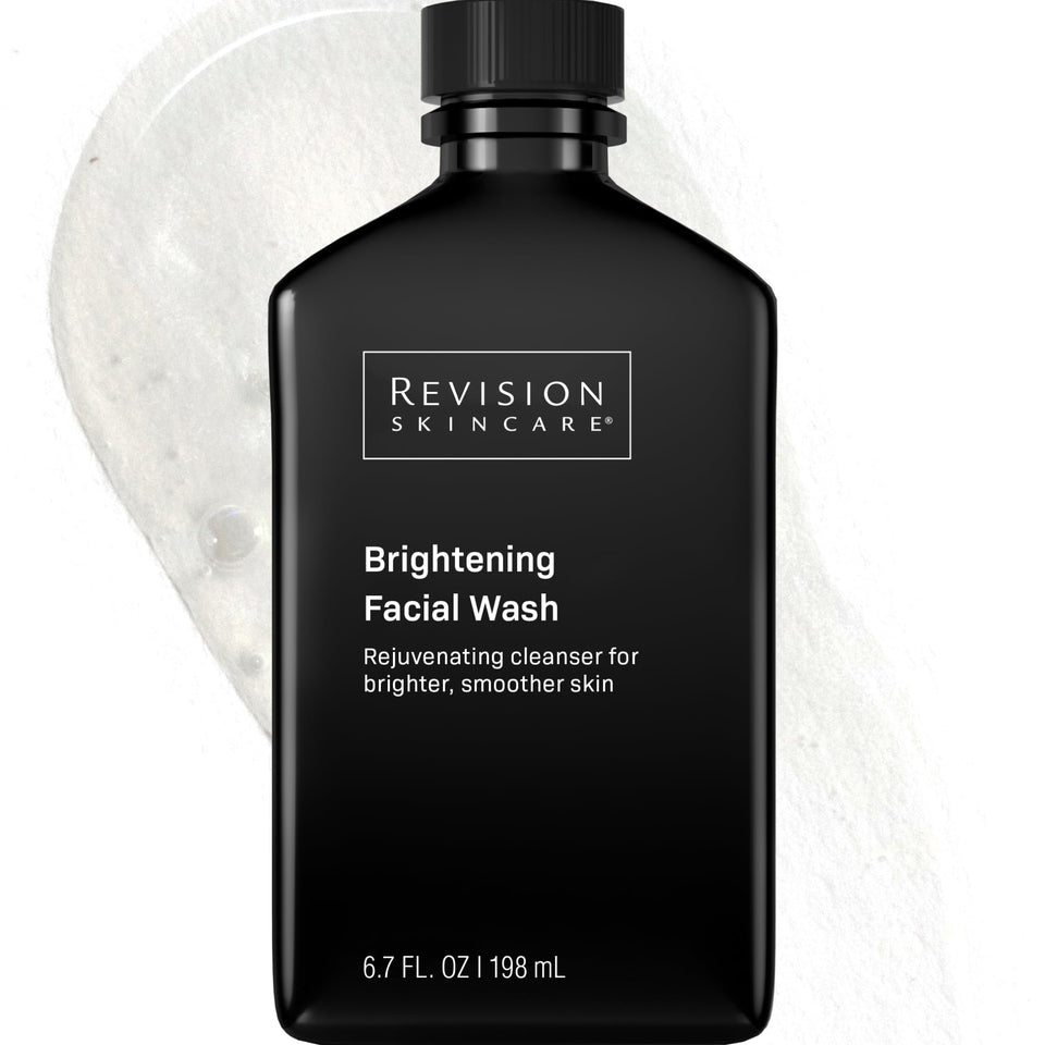 Revision Skincare front packaging showing product and brightening benefit