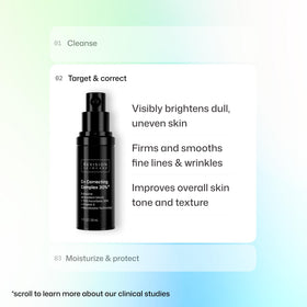 Revision Skincare cap and packaging detail illustrating secure closure