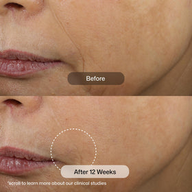 Revision Skincare pump dispensing cream illustrating easy application