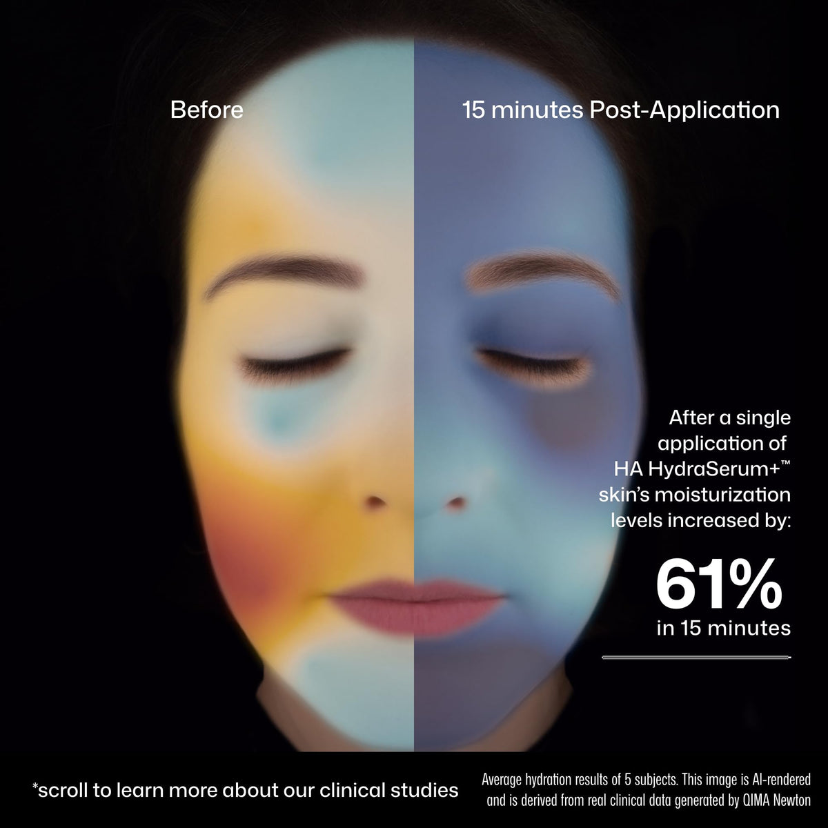 Revision Skincare close-up of serum texture showing lightweight hydration