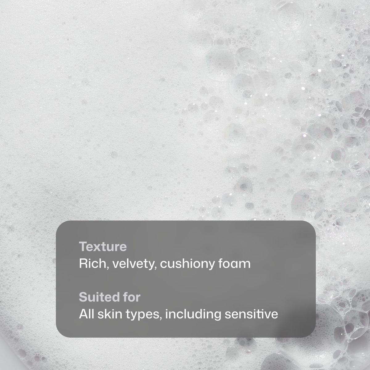 Revision cleanser being dispensed into palm showing easy application and minimal waste benefit