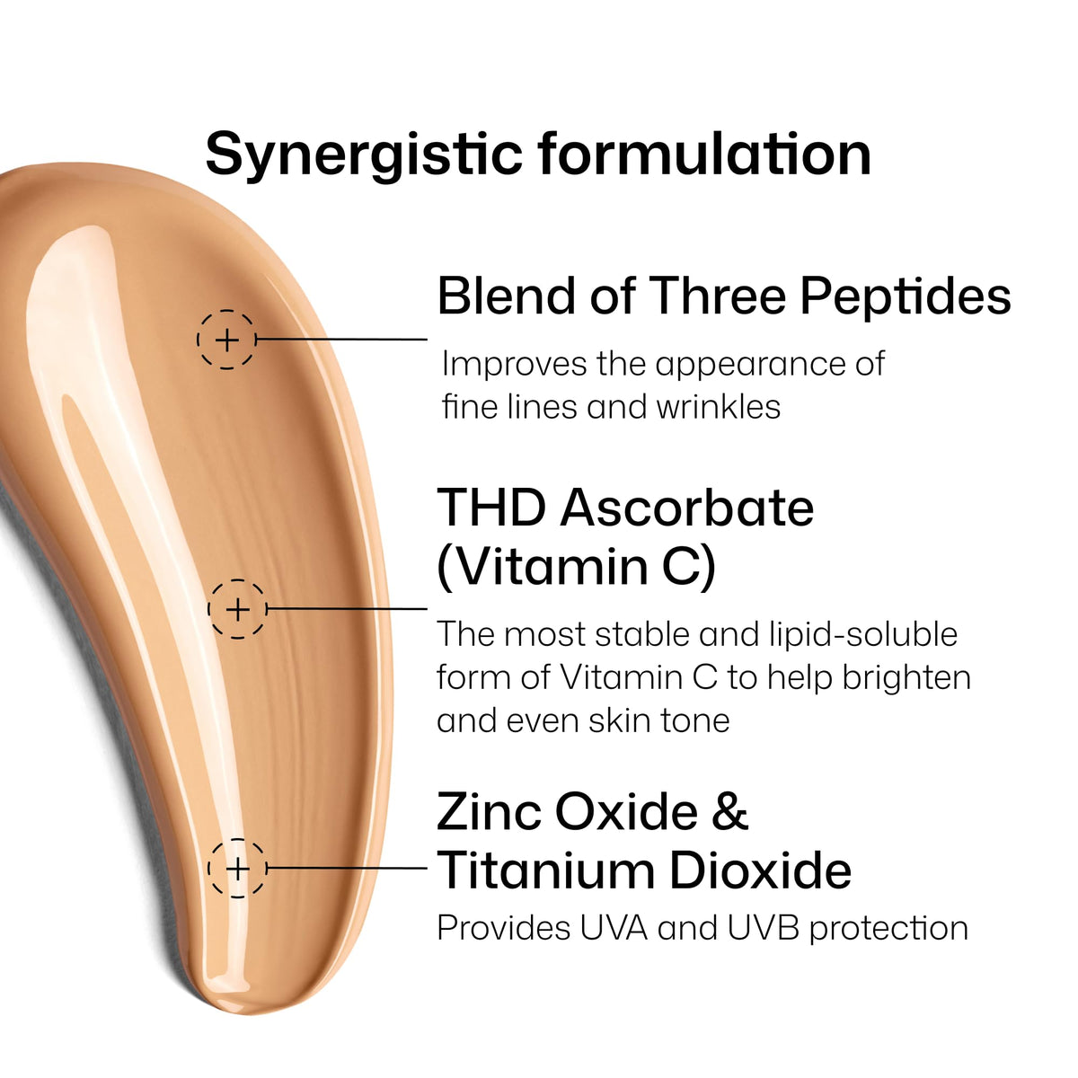 Revision Skincare applied with fingers demonstrating smooth application and hydration