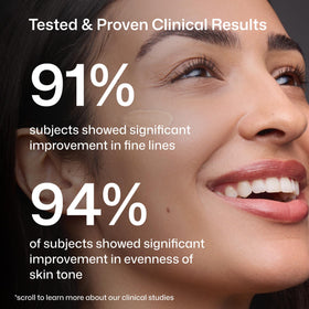 Revision Skincare applying clear SPF 50 on skin for invisible sun protection