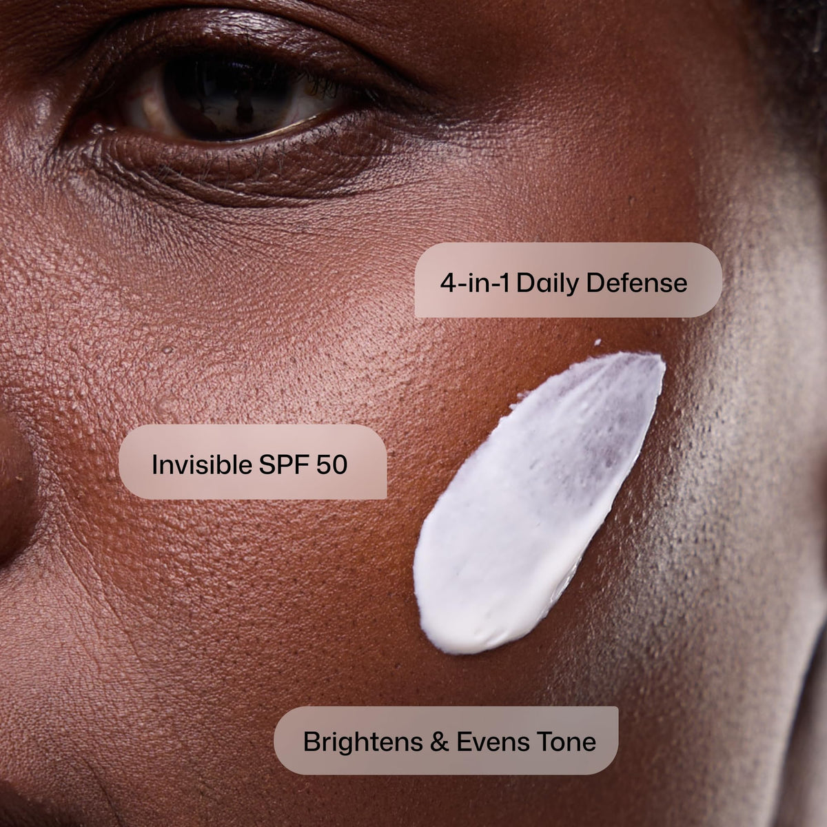 Revision Skincare tube held in hand showing portable 1.7 oz size convenience