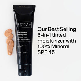 Revision Skincare texture closeup illustrating smooth hydrating finish