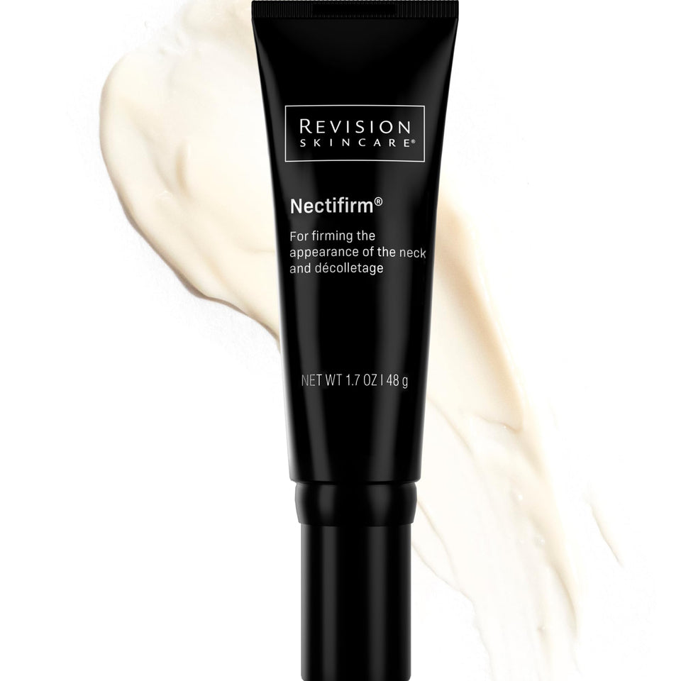 Revision Skincare Nectifirm front packaging showing product and size benefits