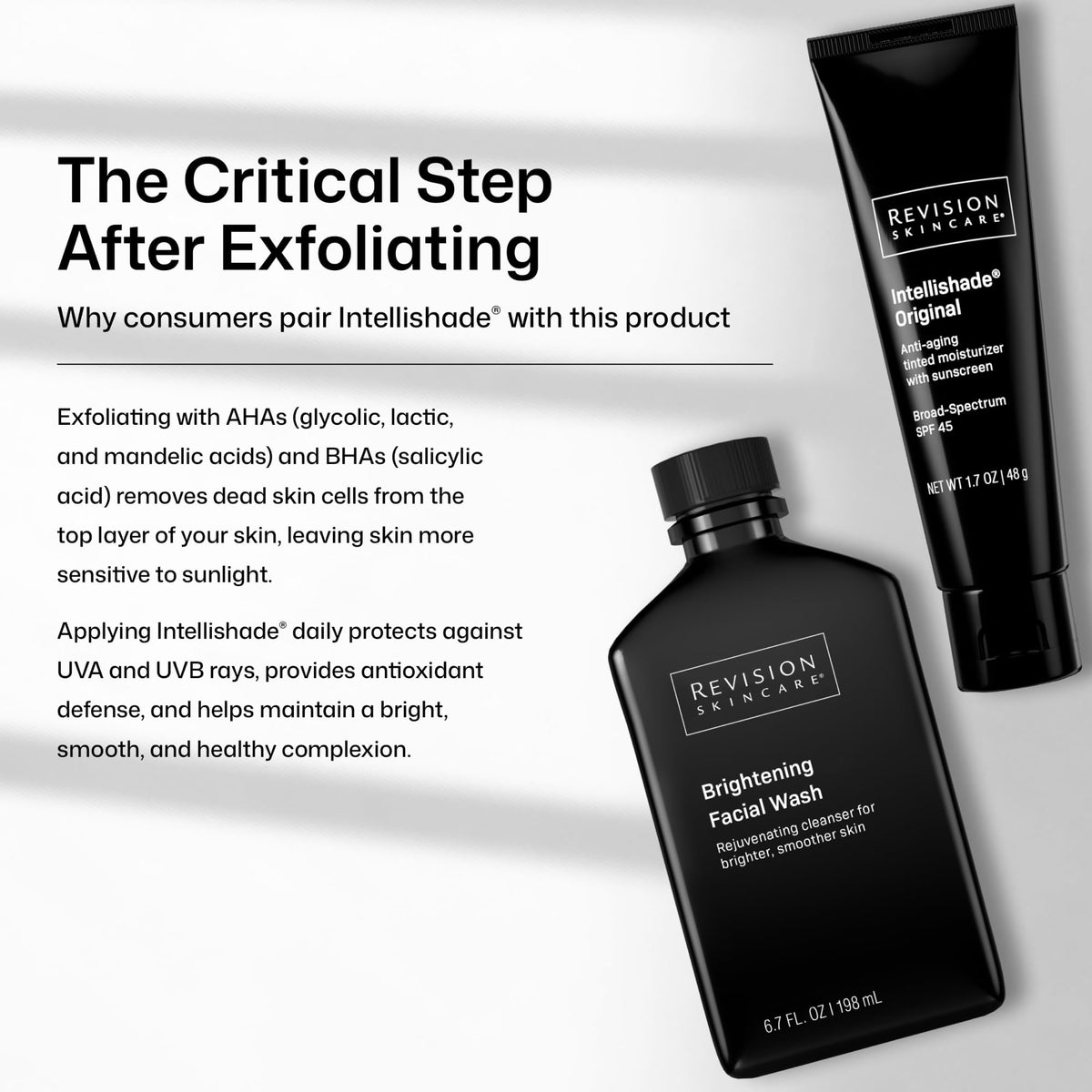 Revision Skincare made in USA badge highlighting quality and provenance
