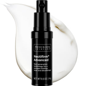 Revision Skincare Nectifirm Advanced jar front view shows premium packaging and firming benefit