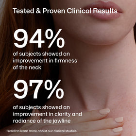 Revision Skincare Nectifirm Advanced ingredient complex display with peptides and antioxidants