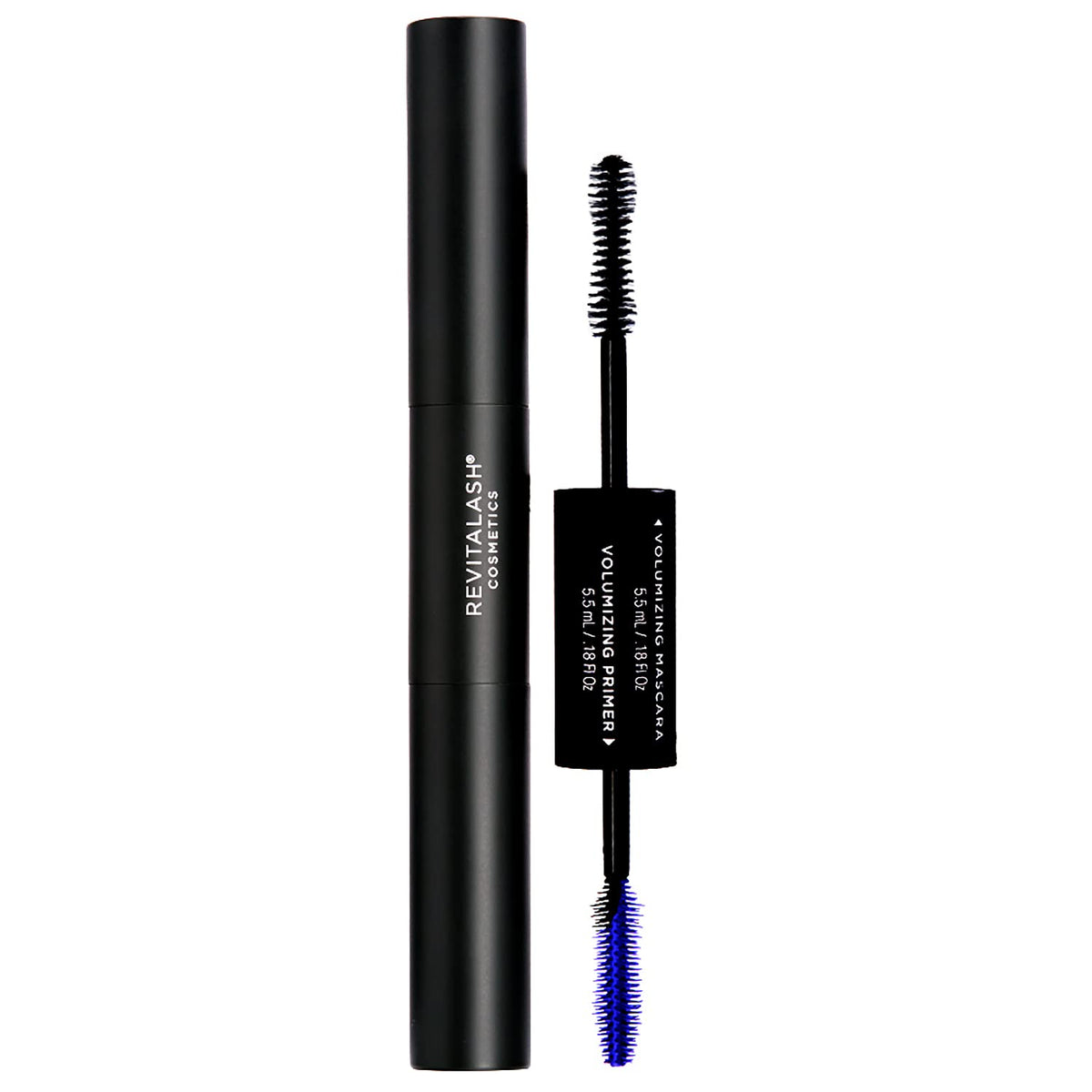 RevitaLash front packaging showing double-ended design and benefits