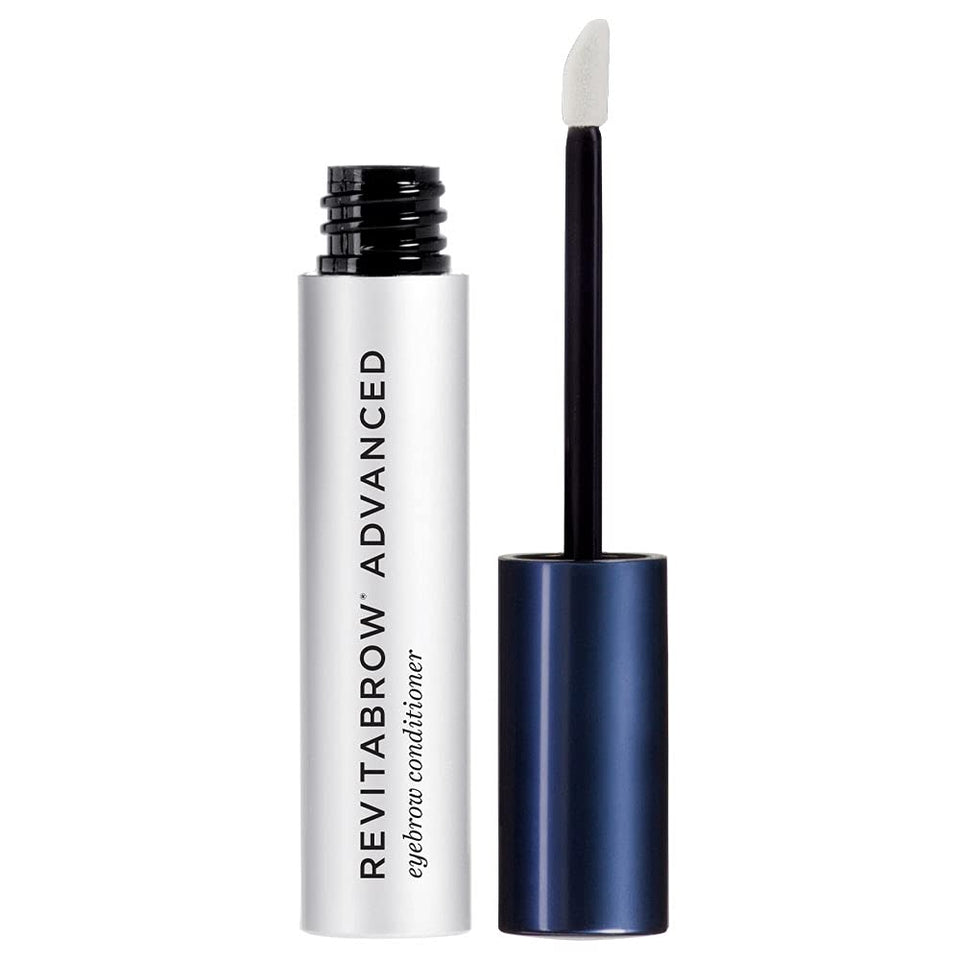 RevitaLash RevitaBrow front packaging showing serum tube, clarifies product identity and benefit