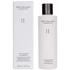 RevitaLash label close-up highlighting ingredients and claims