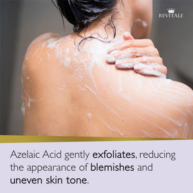REVITALE soap bar close-up texture revealing gentle exfoliating surface