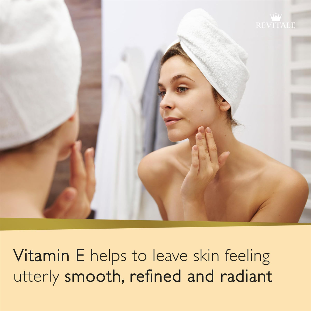 REVITALE bar producing creamy lather to cleanse and clarify skin