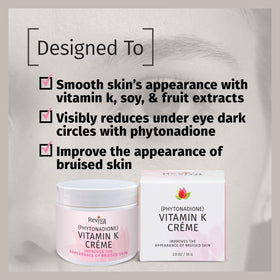 Reviva Labs applying small dot under eye for targeted dark circle care benefit