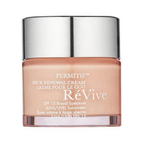 RéVive Fermitif neck cream jar front view showing packaging and sizing benefit