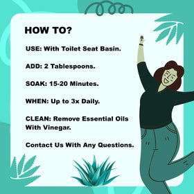 REVIVOL-XR soak set in bathroom showing ease of use and calm