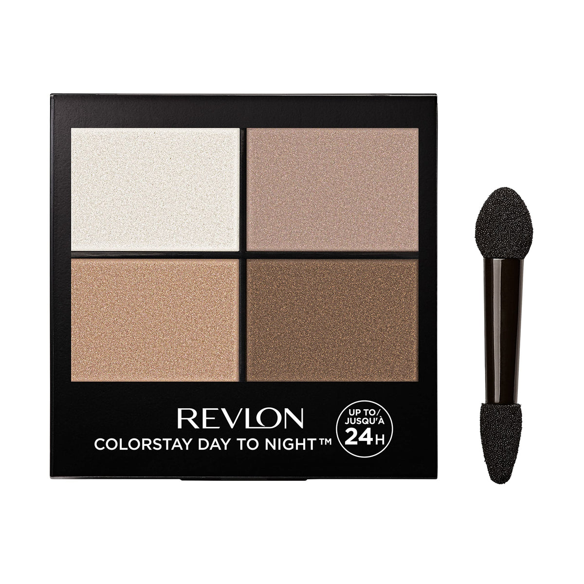 Revlon 555 Moonlit open palette showing nine coordinated shades for versatile looks