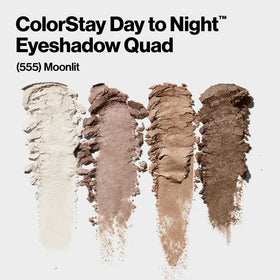Revlon 555 Moonlit arm swatches showing true color payoff and buildable intensity