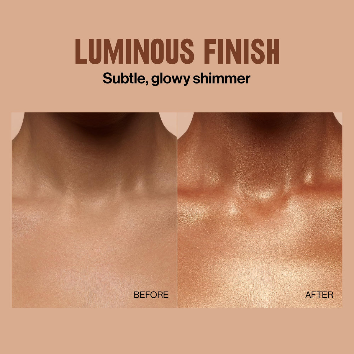 Revlon applying lotion to cheek to highlight bone structure naturally