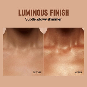 Revlon applying lotion to cheek to highlight bone structure naturally