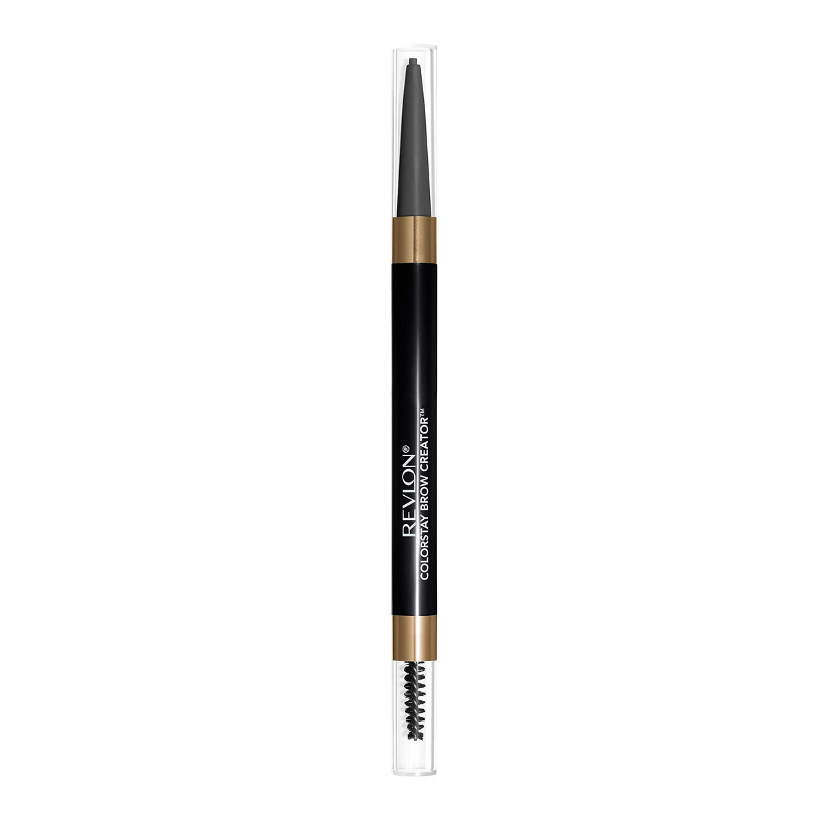 Revlon ColorStay Brow Creator front view showing packaging and dual-ended design for convenience