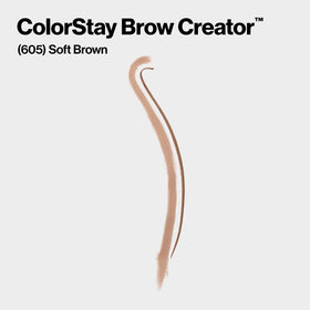 Revlon micro pencil tip close-up creating precise hair-like strokes for definition