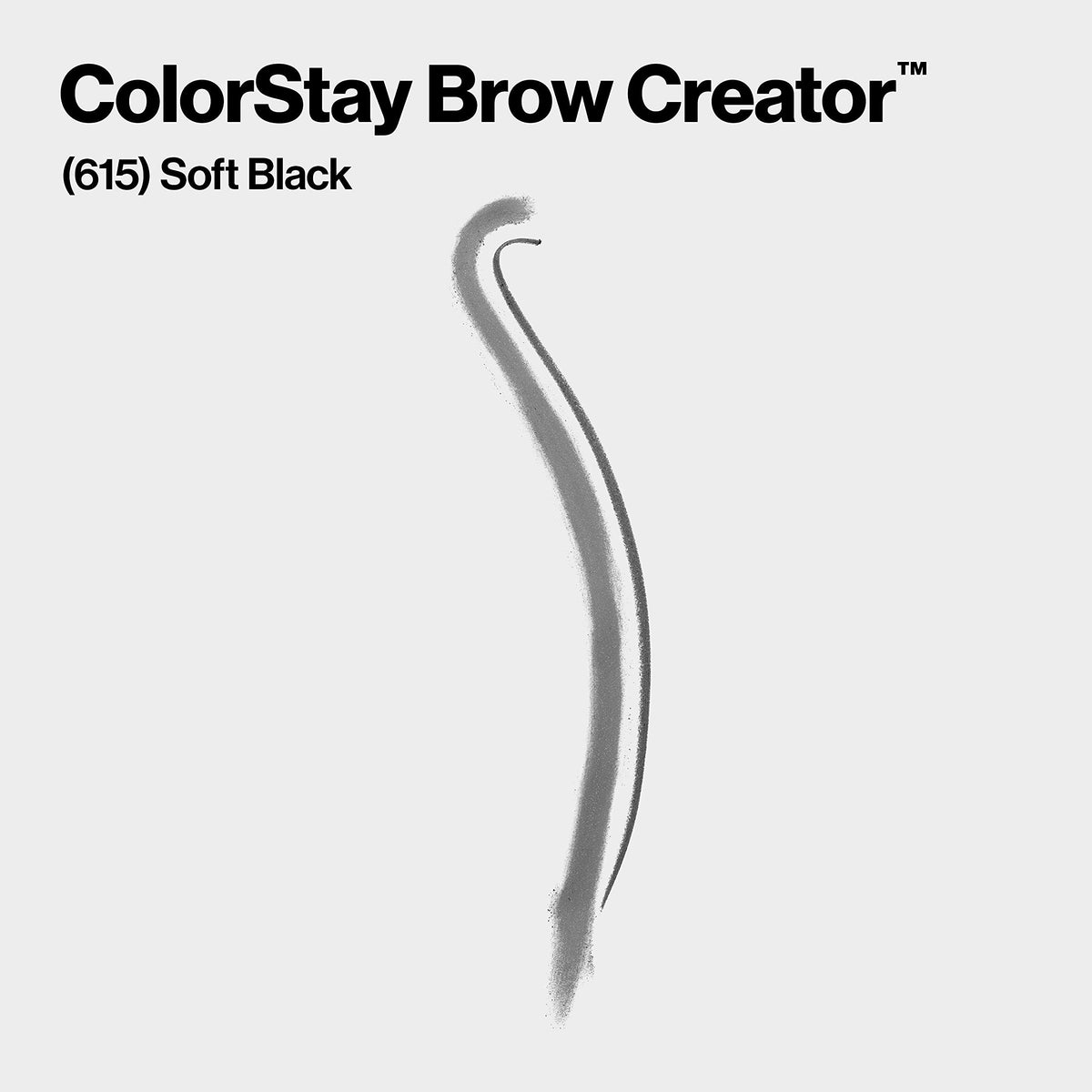 Close-up of Revlon micro pencil tip drawing hair-like strokes for precise definition