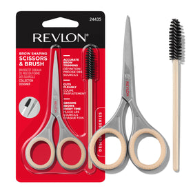 Revlon brow set front packaging showing both tools for convenient grooming